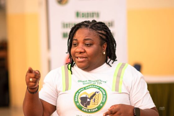 GMWU Second Vice Chairperson Stresses Workers’ Rights and Career Guidance for Future Female Mining Professionals